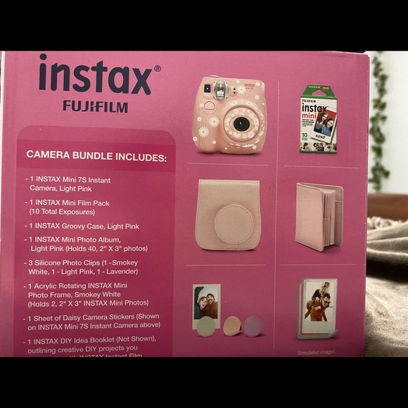 Fujifilm Instax Mini 7s Bundle - Pink - Picture 2 of 6